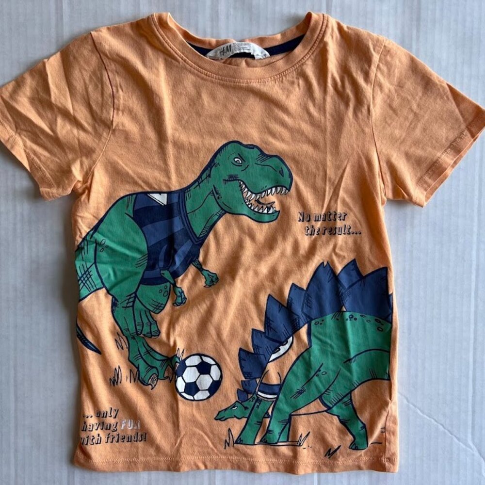 H&M Kids' Basic T-Shirt / Top - 100% Cotton - Size 6-8Y